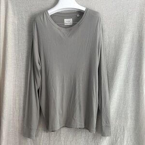 Billy Reid Long Sleeve Cotton Top